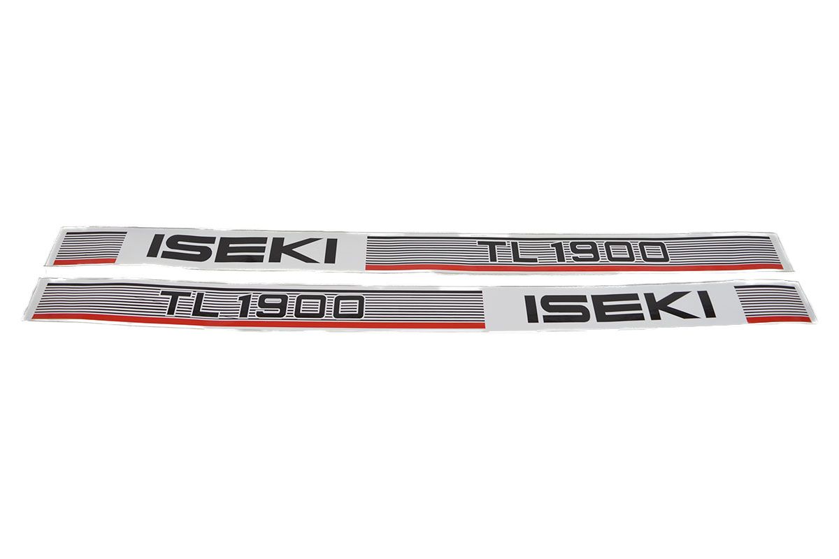 Iseki Autocollant pour capot TL1900