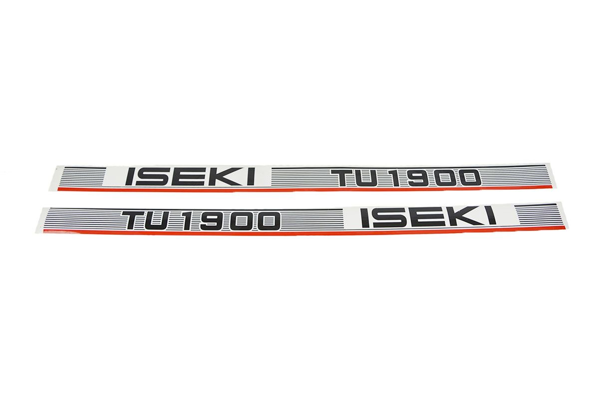 Iseki Autocollant pour capot TU1900