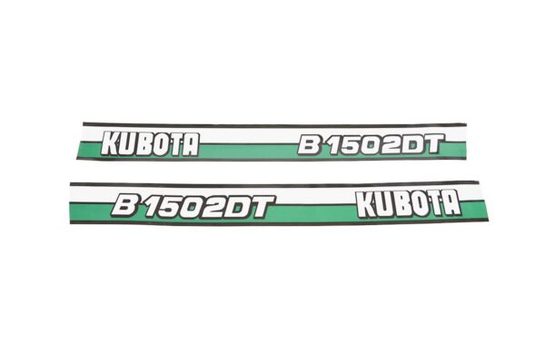 Autocollant pour capot Kubota B1502