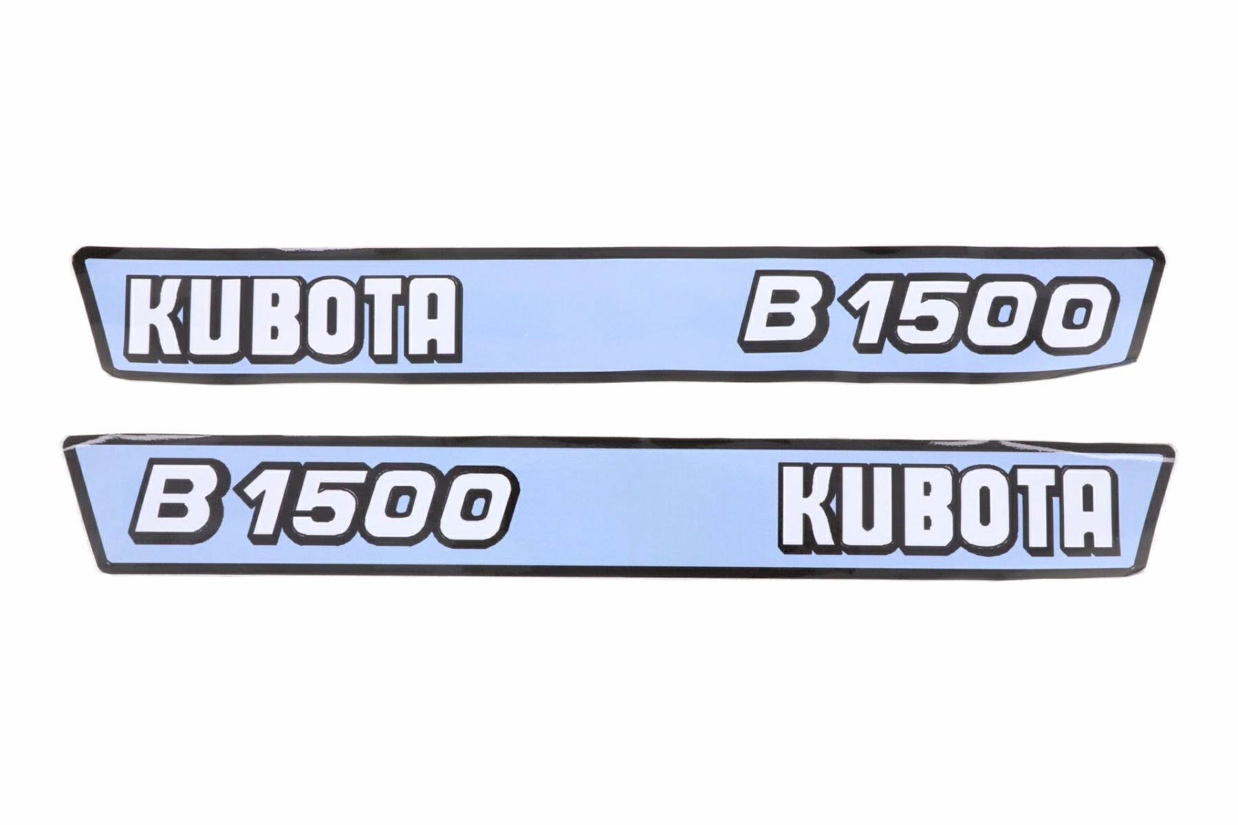 Autocollant pour capot Kubota B1500