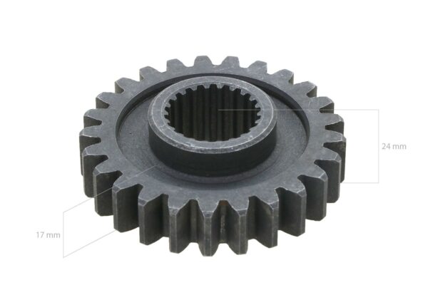 Roue dentée 25TX22T – Image 2