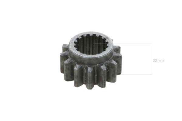 Roue dentée 13TX16T Kubota B1200, B1400, B1402, B1-14, B1-15, B40 – Image 2