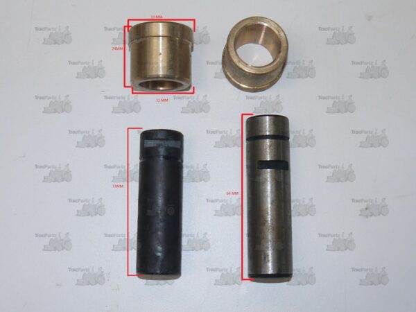 Axe d’essieu et bush avant Kubota B5000, B6000, B7000 – Image 2