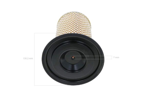 Filtre à air Iseki, TF19, TF21, TF317, TF321, TF325, Sial 19, Sial 21, Massey Ferguson, 1120, 1210, 1220, – Image 2