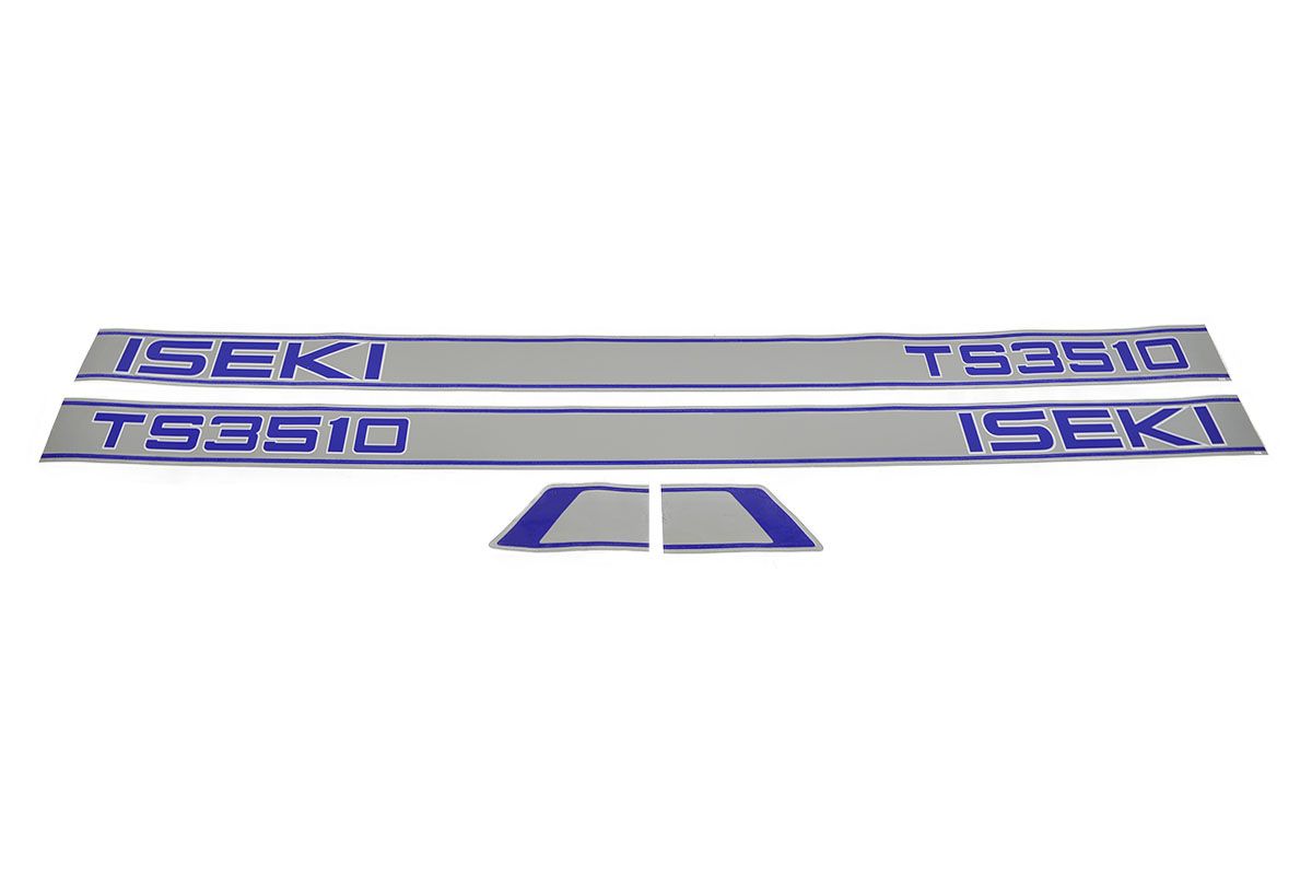 Autocollants pour capot Iseki TS3510