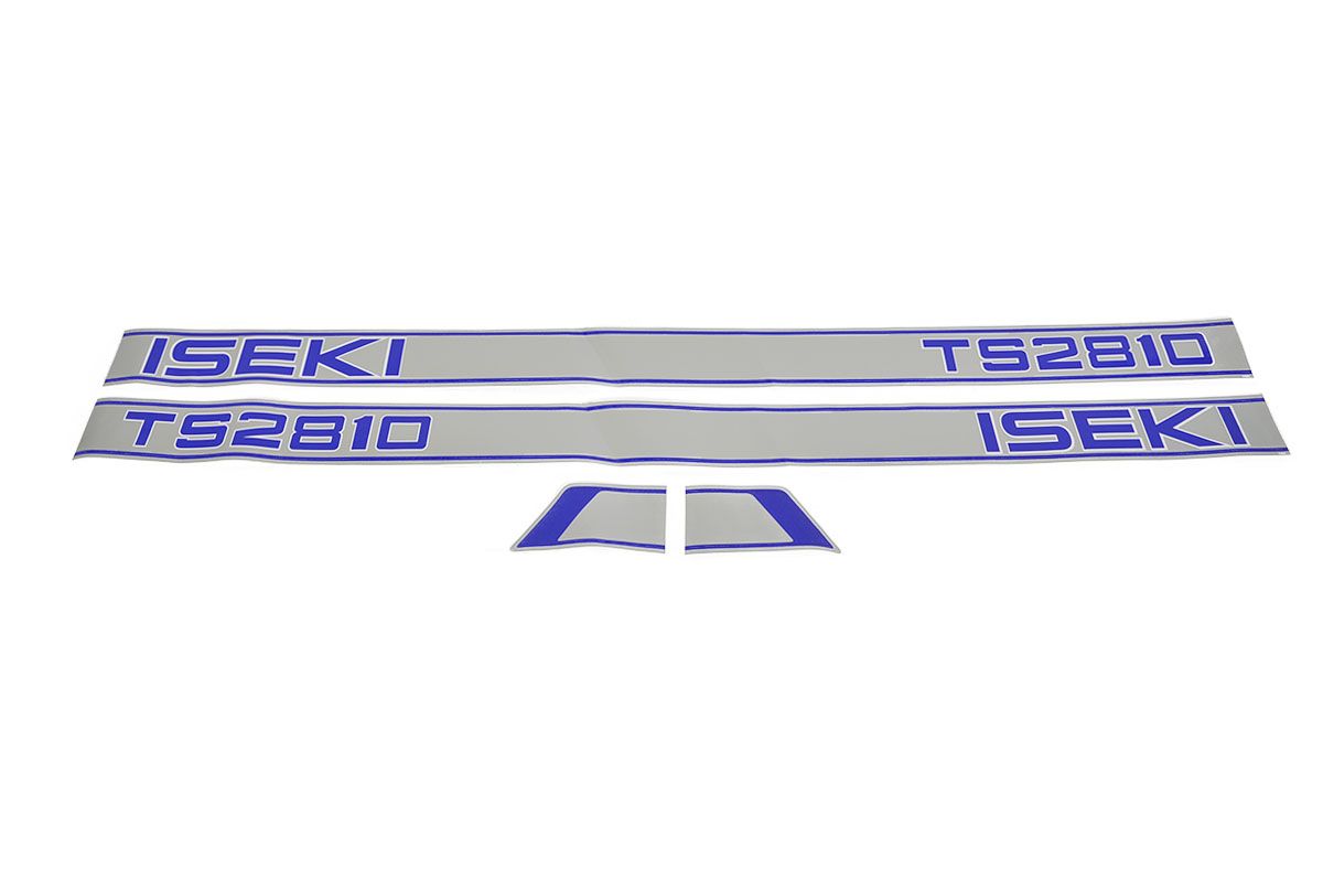 Autocollants pour capot Iseki TS2810