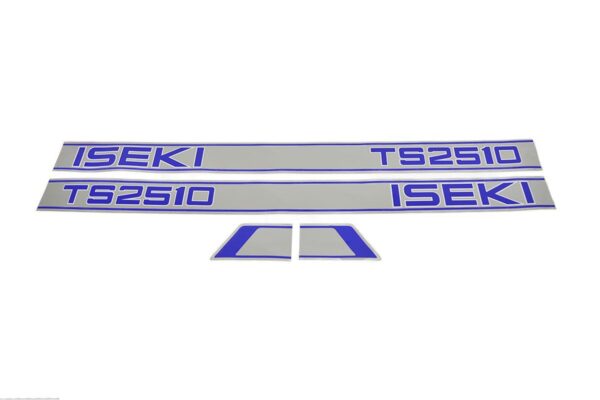 Autocollants pour capot Iseki TS2510