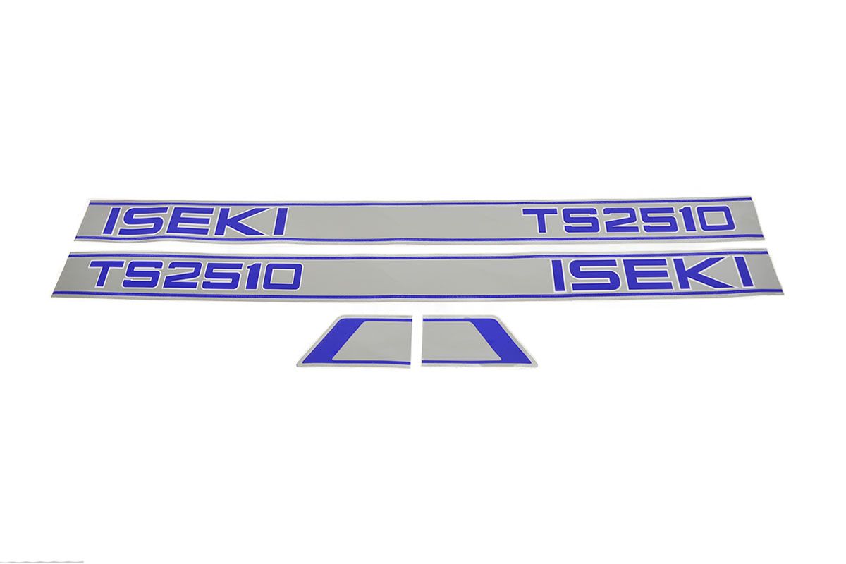 Autocollants pour capot Iseki TS2510