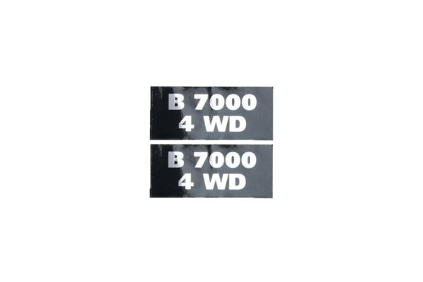 Kubota B7000 4WD Autocollant