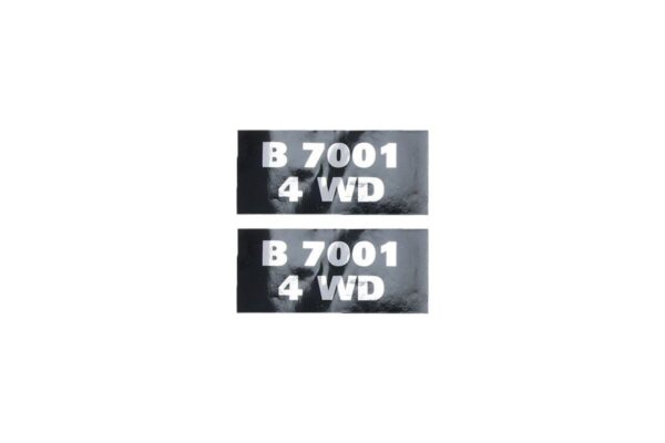 Kubota B7001 4WD Autocollant