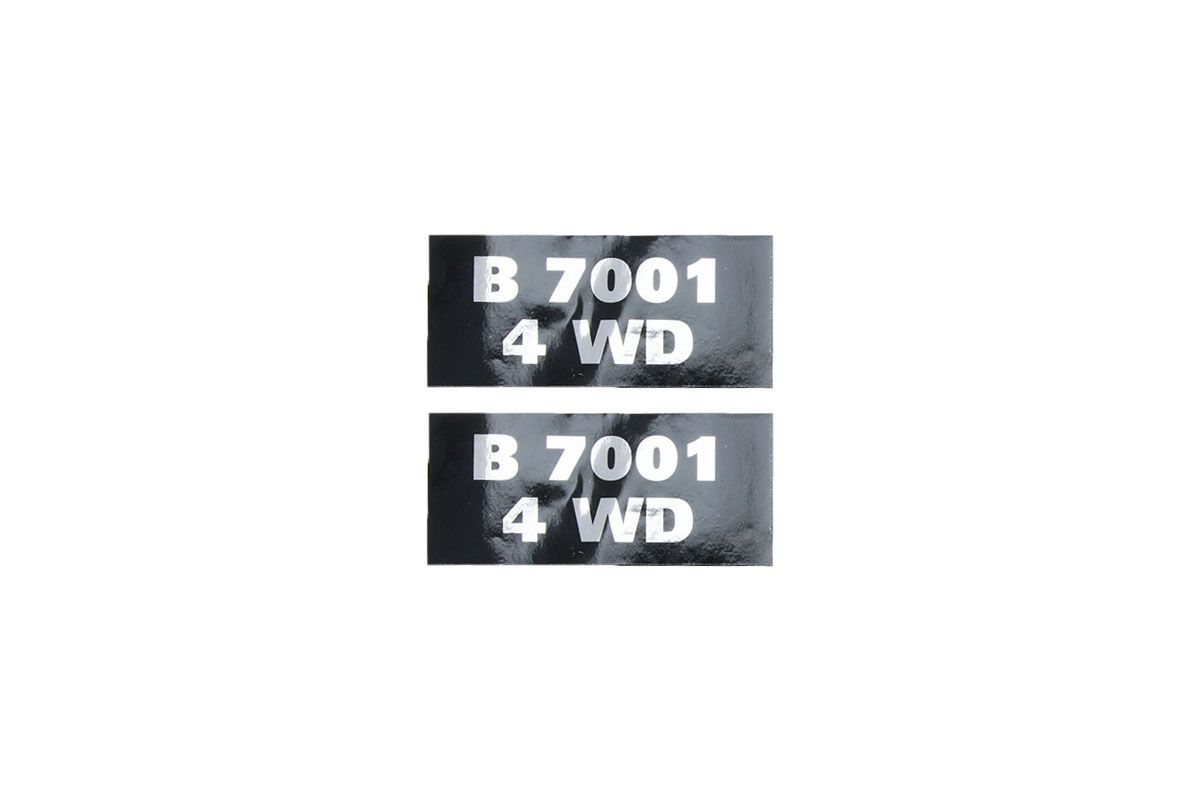 Kubota B7001 4WD Autocollant