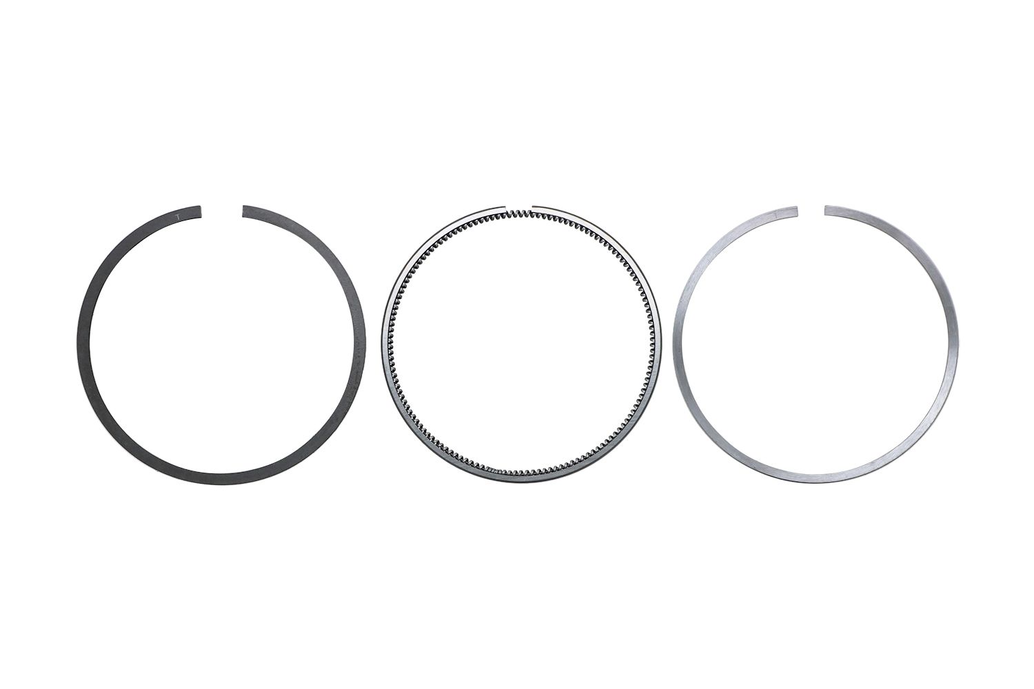 Jeu de segments pour piston STD 76mm Mitsubishi L2E, L2E2, L3E, L3E2, MVL3E, Captain, Startrac, Etc.,