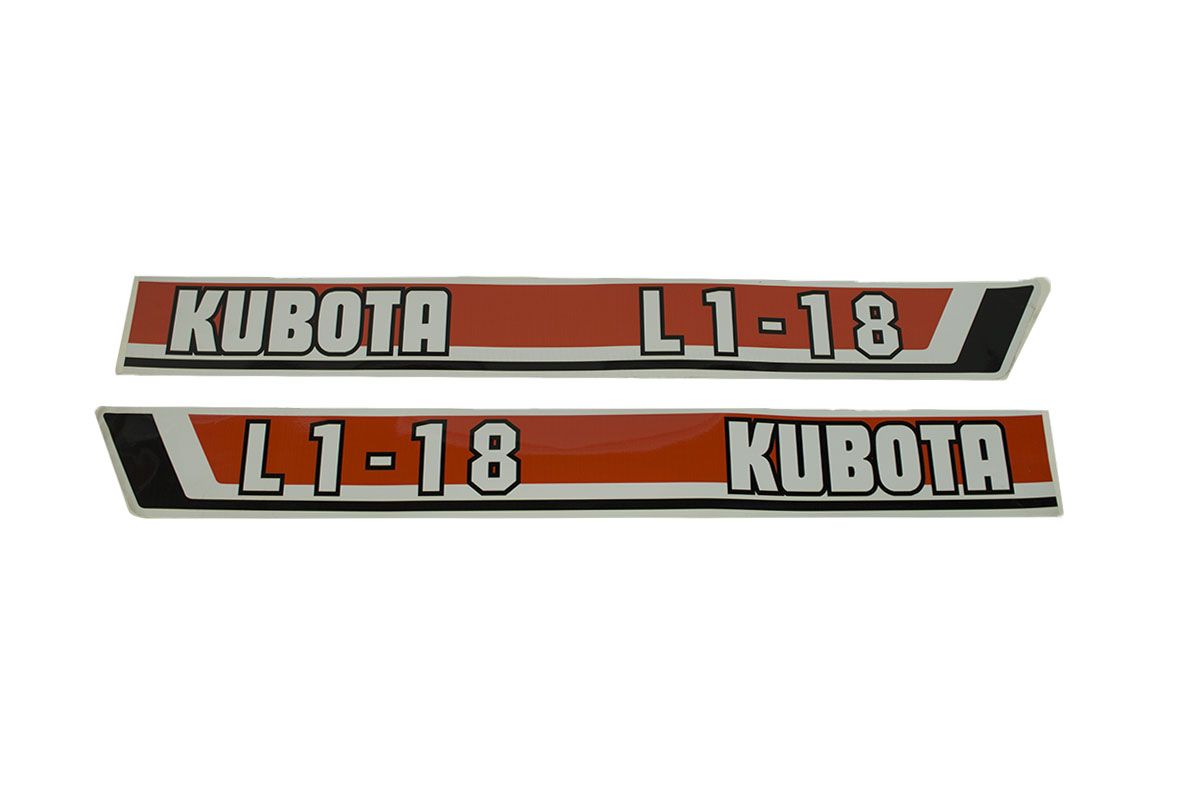 Autocollant pour capot L1-18
