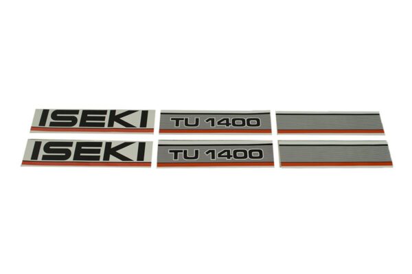 Autocollant pour capot Iseki TU1400