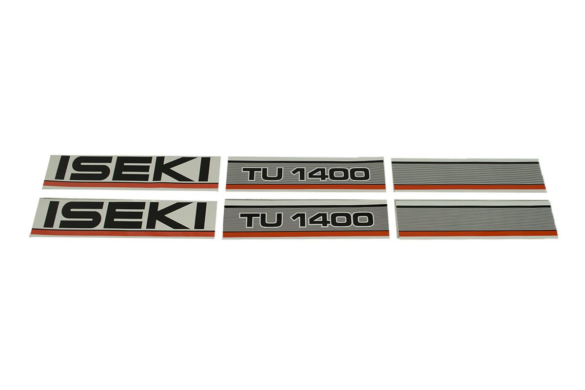 Autocollant pour capot Iseki TU1400