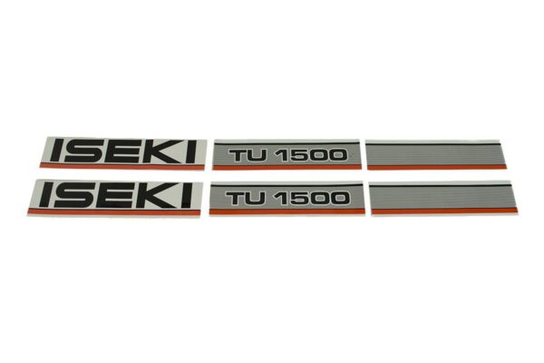 Autocollant pour capot Iseki TU1500