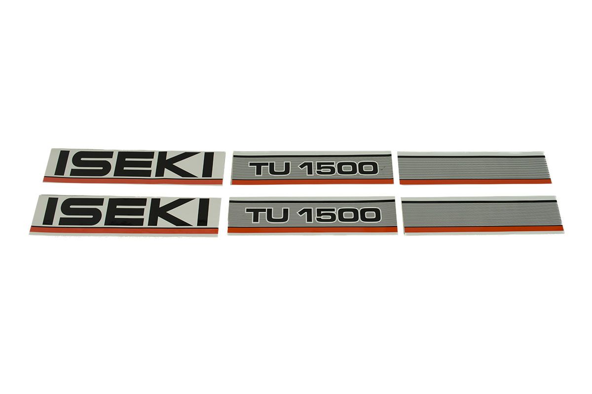 Autocollant pour capot Iseki TU1500