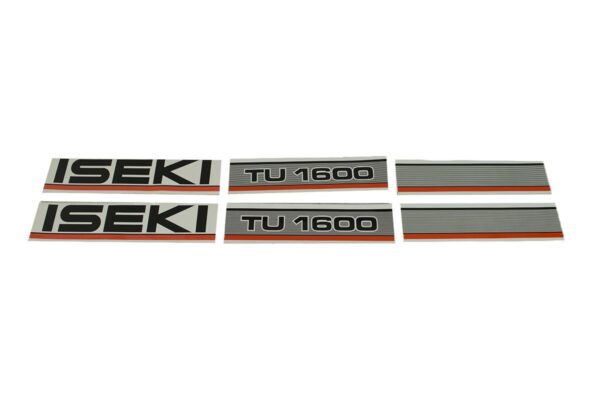 Autocollant pour capot Iseki TU1600