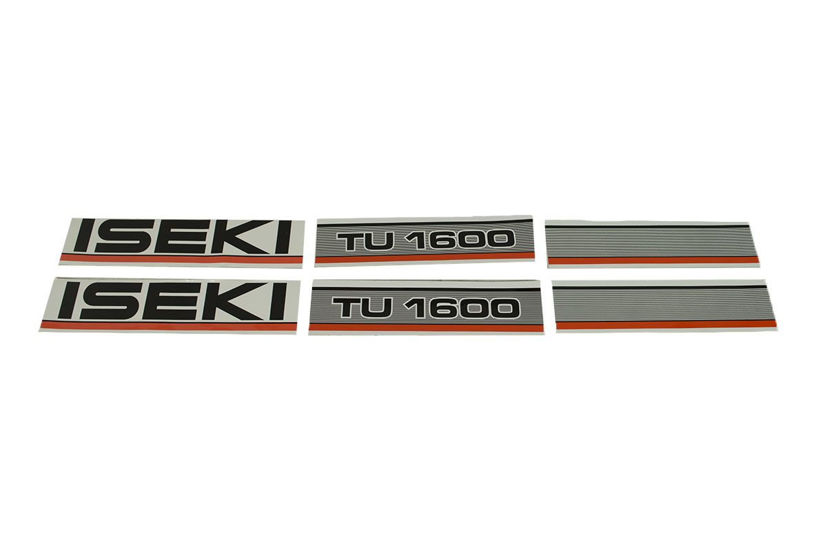 Autocollant pour capot Iseki TU1600