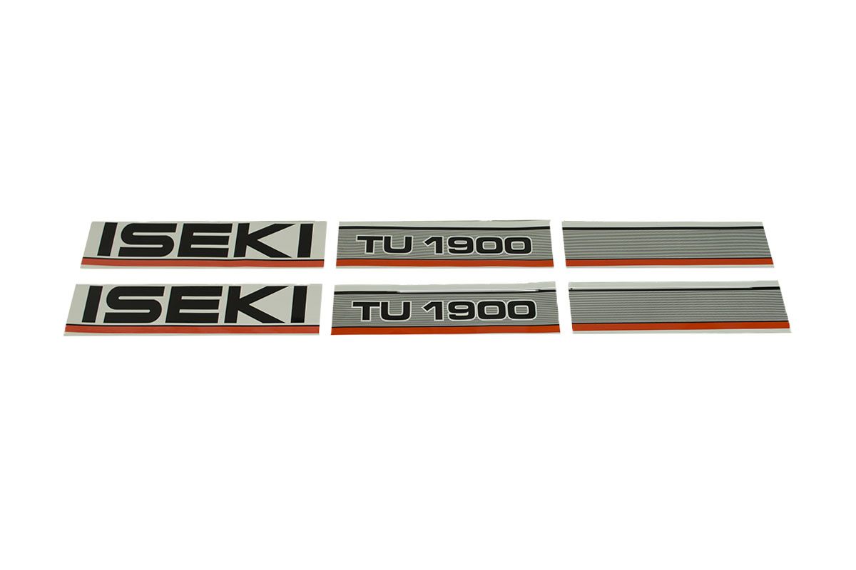 Autocollant pour capot Iseki TU1900