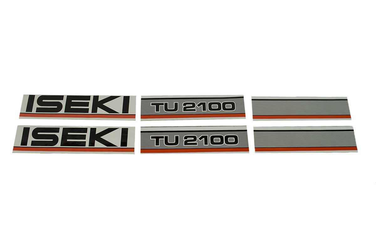 Autocollant pour capot Iseki TU2100