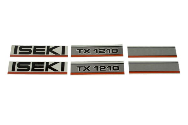 Autocollant pour capot Iseki TX1210