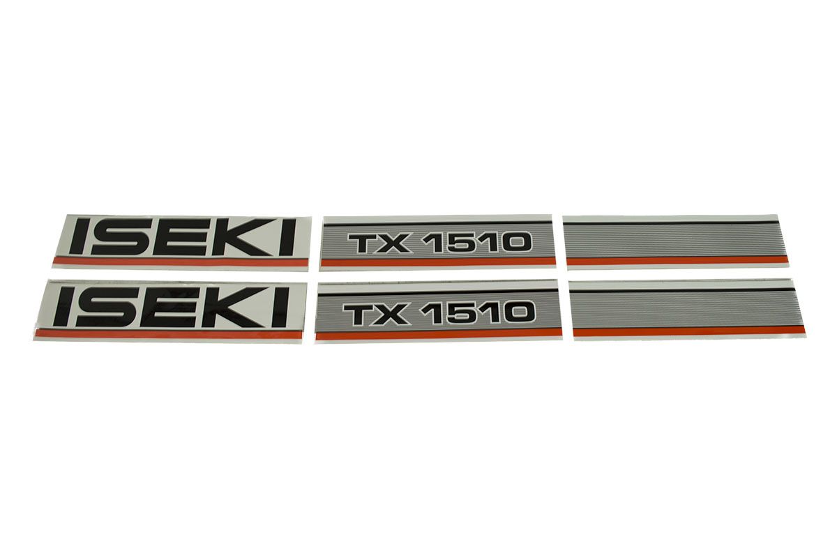 Autocollant pour capot Iseki TX1510