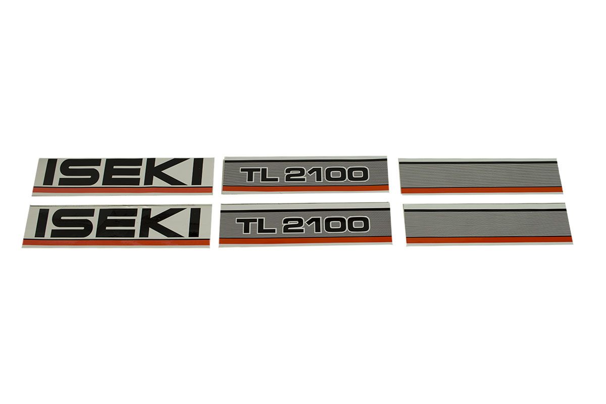 Autocollant pour capot Iseki TL2100