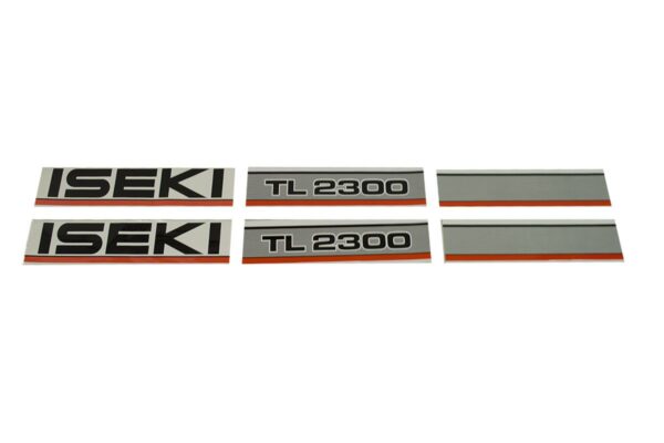 Autocollant pour capot Iseki TL2300