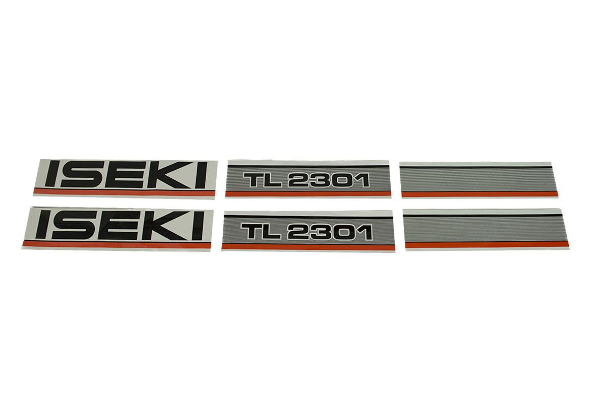 Autocollant pour capot Iseki TL2301