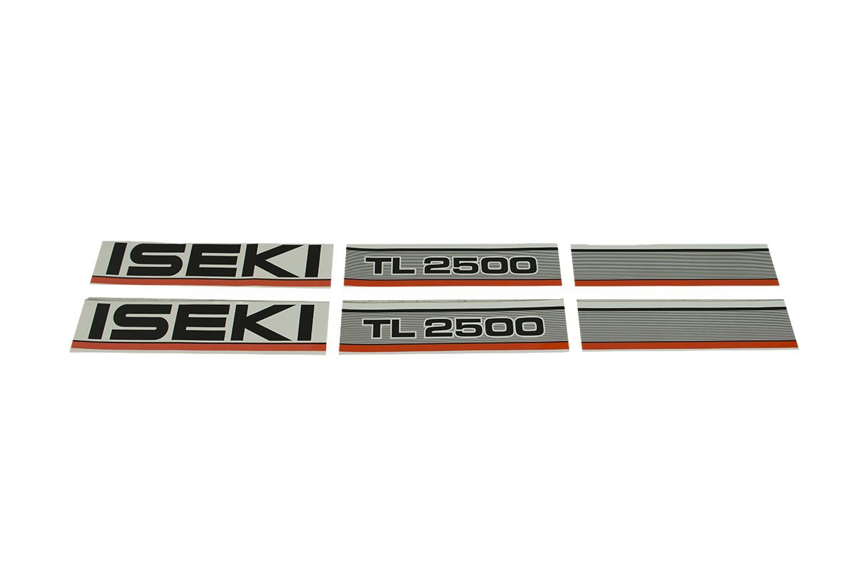 Autocollant pour capot Iseki TL2500