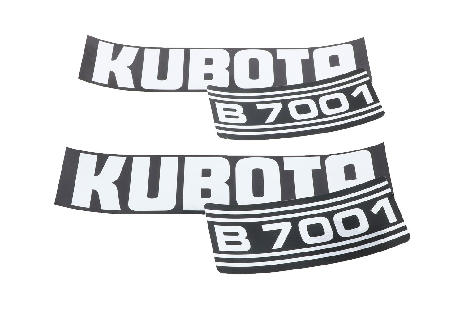 Autocollant pour capot Kubota B7001