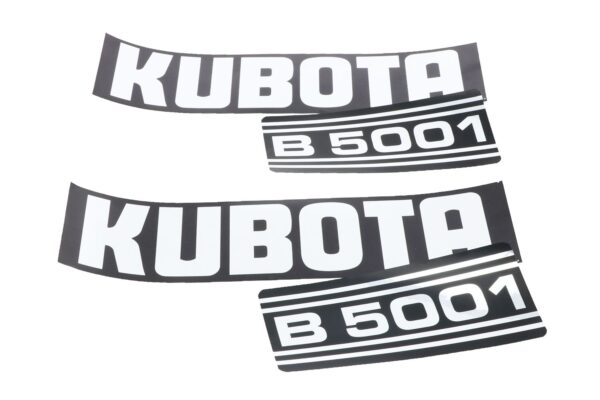 Autocollant pour capot Kubota B5001