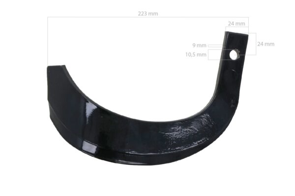 Iseki Lame de fraise rotative droit TU, RAL140, RAL150, RKA140, RKA150, RKA160, RKA170, RA140 – Image 2