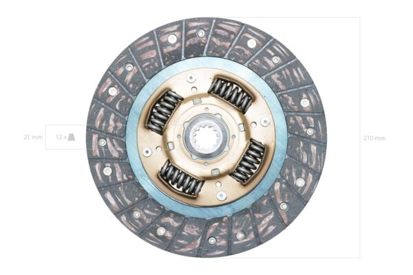 Disque embrayage Mitsubishi D, MT, Satoh, ST – Image 2
