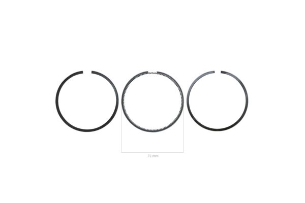 Jeu de segments pour piston 3TNA72 Pour pistons avec marquage de soupape – Image 2