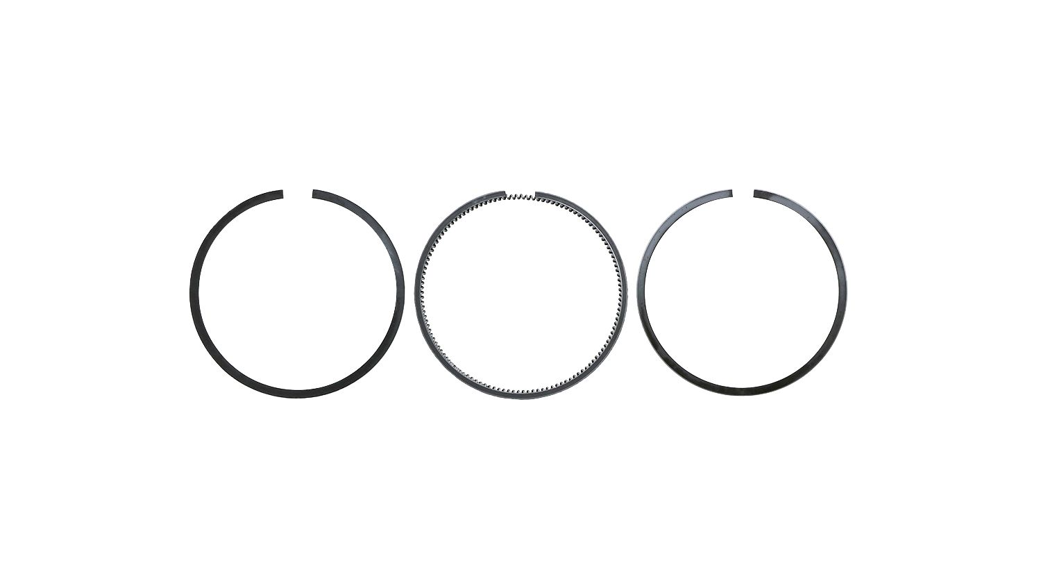 Jeu de segments pour piston 3TNA72 Pour pistons avec marquage de soupape