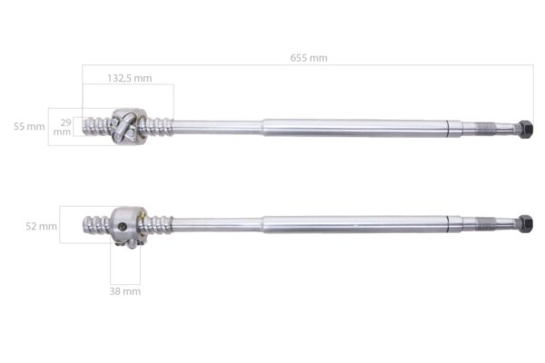 Arbre de direction Massey Ferguson 265, 275, 285, 290, 375, 390 – Image 6