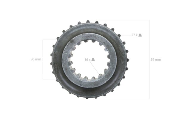 Vitesse de l'essieu avant 4WD Yanmar YMG1800, YM1802, YM1820 – Image 5