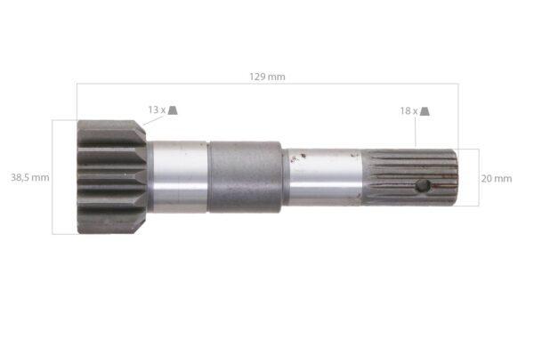 Iseki Boîte de vitesses d'arbre d'entrée TU, TX, Bolens, G154, G174 OEM – Image 2
