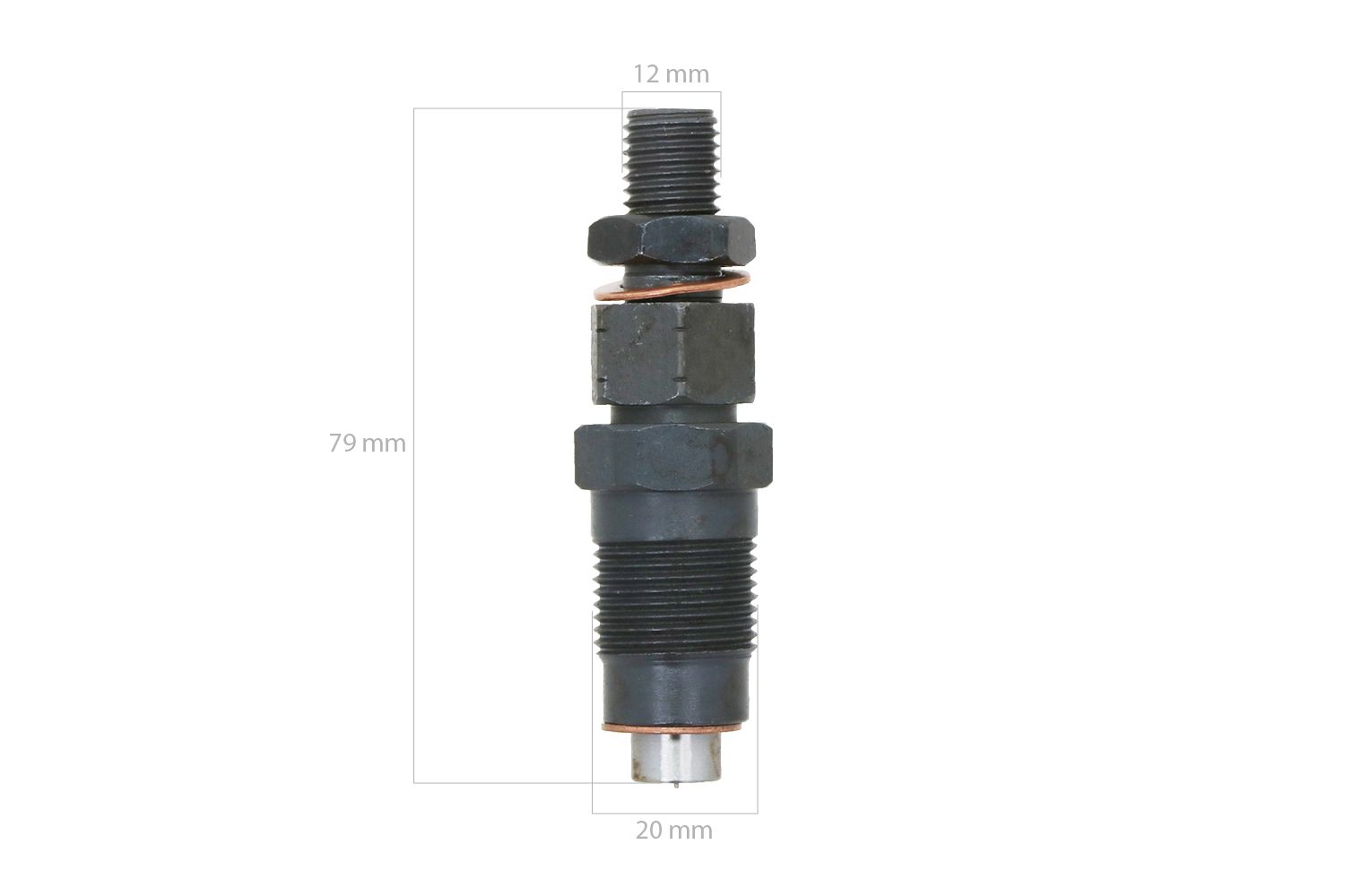 Injecteur injection indirecte Kubota D1403, D1503, D1703, D1803