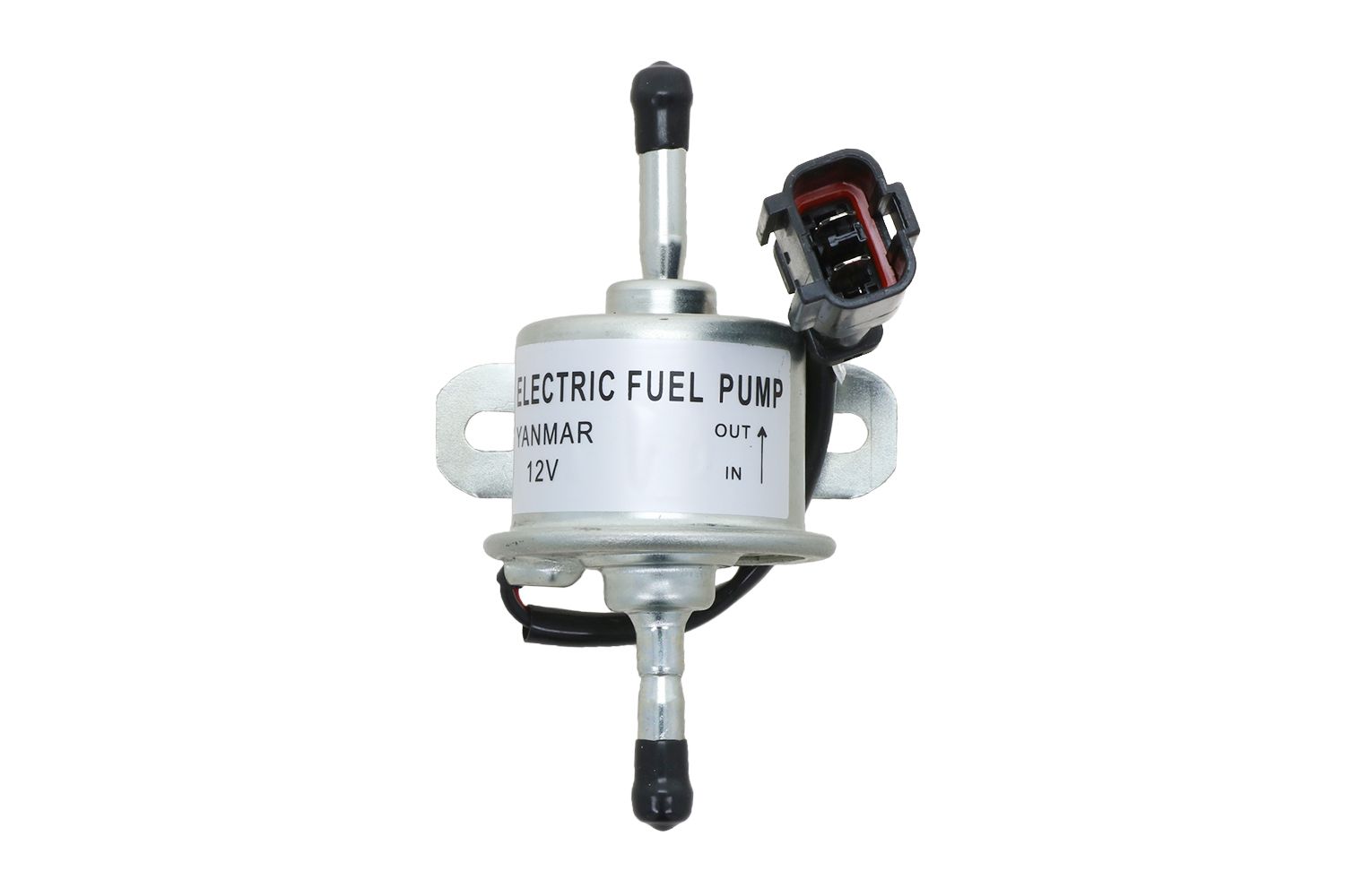 Pompe à carburant 12V Yanmar, Caterpillar, Hitachi, Kubota, John Deere, Volvo, Etc.,