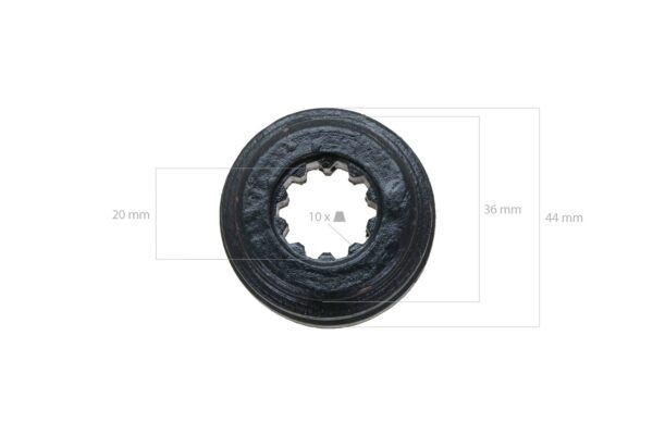 Embrayage de transmission 4WD shaft John Deere 650, 750, 850, 950, 1050, – Image 5