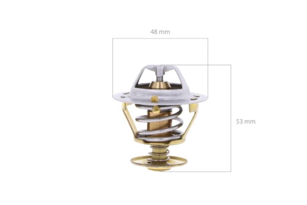 Thermostat Shibaura N843, N844, Perkins 103, 104, 403, 404, Caterpillar C1,1, C1,5, C1,7, C2.2, 3013, 3014, 3024, – Image 2