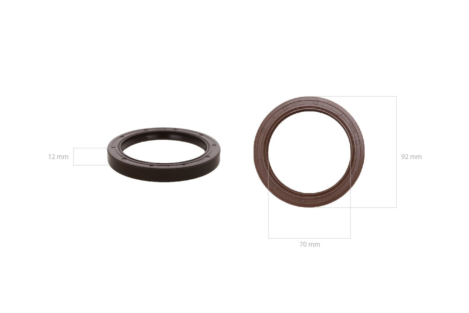 Joint de vilebrequin (Arrière) Mitsubishi K-, MVS3L, MVS3L2, S3L, S3L2, S4L, S4L2, Captain, Startrac, Etc.,
