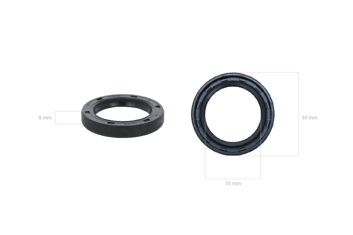 Joint de Vilebrequin (avant) Mitsubishi K3, K4, MVS3L, MVS3L2, S3L, S3L2, S4L, S4L2, Captain, Startrac, Etc.,
