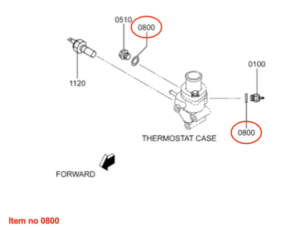 Bonded Seal 16mm Mitsubishi, S3L, S3L2, S4L, S4L2, Captain, Startrac, Etc., – Image 3