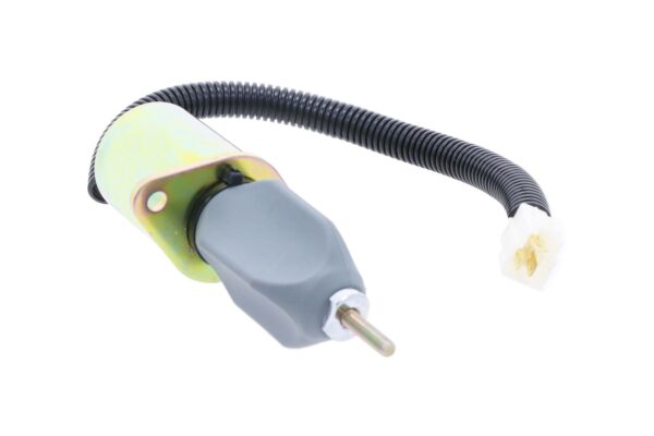 Solénoide d’arrêt 12 volt Yanmar 3TN75, 3TNC78, 3TNC80, 4TNC88, 4TNE94, 4TNE98, 4TNE106, B22, B27-2, B50-2, F180, F220, Gehl 602, 652, 802, SL7600, SL7800, Etc., – Image 2