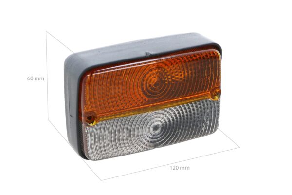 Ampoule (gauche ou droite) Universel, Iseki TG, TH, TLE, TM, Massey Ferguson 1520, 1525, 1528, 1529, 1531, 1532, 1740, 1747, – Image 3