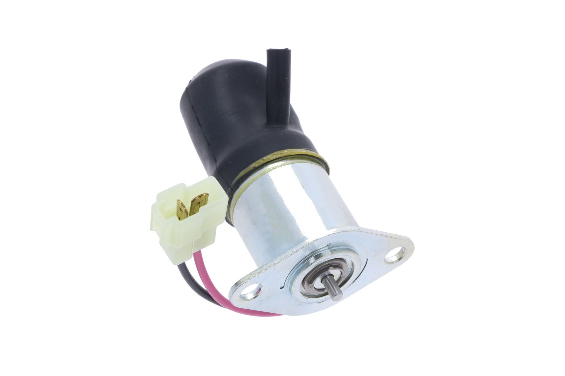 Solénoide d’arrêt Iseki E3CC, E3CD, E3CE, E3CF, E255, E262, E269, E374, E383, E393, E3100, E3112, Massey Ferguson, Agco, Challenger, Shibaura,